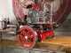 BERKEL TRIBUTE Roja - Cortadora de fiambre de volante - Cuchilla de acero cromado de 300 mm