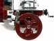 BERKEL TRIBUTE Roja - Cortadora de fiambre de volante - Cuchilla de acero cromado de 300 mm