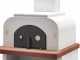 Palazzetti Easy Medium con base - Horno de le&ntilde;a de exterior - Con c&aacute;mara 77x65