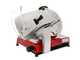 Berkel Red Line 300 Roja - Cortadora de fiambre con cuchilla de acero cromado de 300 mm