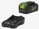 Greenworks GD24LM33 - Cortac&eacute;sped de bater&iacute;a - 24V/4Ah - Corte de 33 cm