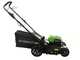 Cortac&eacute;sped el&eacute;ctrico de bater&iacute;a Greenworks GD48LM46 48 V - 46 cm - Bater&iacute;a 4 Ah