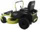 Tractor cortac&eacute;sped de bater&iacute;a Ryobi ZTR480ex de radio cero - Motor el&eacute;ctrico de bater&iacute;a 48V/100Ah - corte de 107 cm - 2en1