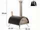 Royal Food WOODSY 13 - Horno de pellets para pizza - Capacidad de cocci&oacute;n: 1 pizza