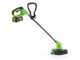 Greenworks G24ST25 - Cortabordes de bater&iacute;a - 24V 4Ah