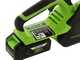 Greenworks GD24CS30 - Electrosierra de bater&iacute;a 24V 4Ah - Espada de 30cm