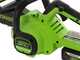 Greenworks GD24CS30 - Electrosierra de bater&iacute;a 24V 4Ah - Espada de 30cm