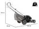 Cortac&eacute;sped autopropulsado de gasolina CastelGarden XS 55 S - 4 en 1 - Corte 53 cm
