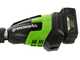 Podadora de bater&iacute;a con p&eacute;rtiga y barra alargadora Greenworks G48PS 48 V - Bater&iacute;a 2 Ah