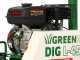 GreenBay DIG L-450 - Zanjadora de gasolina - Loncin 196cc