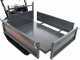 Carretilla con motor de orugas Wortex SFH 300 - Caj&oacute;n extensible con capacidad de 300 kg