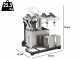 Il-Tec Ultrafiller 4 Mista - Embotelladora a depresi&oacute;n el&eacute;ctrica para l&iacute;quidos alimenticios