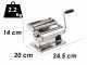 G3 Ferrari Sfoglia Easy - M&aacute;quina de hacer pasta manual INOX
