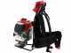 Blue Bird TJ 53 E - Vibrador con gancho de mezcla cm 180 motor de mochila Kawasaki TJ 53 - Vibrador