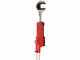Blue Bird TJ 45 - Vibrador con gancho de mezcla cm 180 motor de mochila Kawasaki TJ 45 - Vibrador