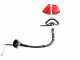 Blue Bird TJ 45 - Vibrador con gancho de mezcla cm 180 motor de mochila Kawasaki TJ 45 - Vibrador