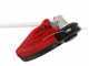 Blue Bird TJ 45 - Vibrador con gancho de mezcla cm 180 motor de mochila Kawasaki TJ 45 - Vibrador
