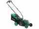 Cortac&eacute;sped de empuje de bater&iacute;a RIBIMEX PRBAT20-TON33 - 2x Bater&iacute;a de 20V 4Ah - Ancho de corte 34 cm