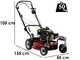 Cortac&eacute;sped mulching autopropulsado Marina Systems GRINDER ZERO SK - Corte de 52 cm - Kohler HD775