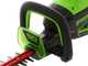 Greenworks GD60HT66 - Cortasetos el&eacute;ctrico de bater&iacute;a con cuchilla de 66 cm - BATER&Iacute;A Y CARGADOR NO EST&Aacute;N INCLUIDOS