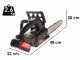 Zanon ZP 200 - Electrosierra de bater&iacute;a 2 x 18V 5Ah - Espada de 20cm