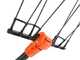 Jolly Italia V50X - Vareador de aceitunas el&eacute;ctrico de bater&iacute;a - 36 V - P&eacute;rtiga telesc&oacute;pica 210-300 cm y barra alargadora Step-Up