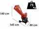 Weibang WBCH507LC - Biotrituradora con motor de gasolina Loncin da 196cc
