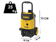 DeWalt DXPW 003E - Hidrolimpiadora profesional en fr&iacute;o - 160 bar - 630 l/h
