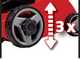 Escarificador de bater&iacute;a Einhell  GC-SC 36/31 Li - 18 V - 2x 5.2 Ah