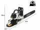 BlackStone LCS 52-18 - Motosierra de mezcla de corte - Espada de 45 cm