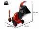 Ceccato Tritone Monster - Biotrituradora a gasolina profesional - GX390 HONDA - Arranque el&eacute;ctrico