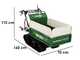 Carretilla GreenBay EXPANDER 300 HONDA GP160 - Caj&oacute;n extensible - Capacidad 300 Kg