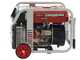 GeoTech-Pro iGGP5000ES - Generador de corriente inverter con arranque el&eacute;ctrico y ruedas 4 kW - Continua 3.5 kW Monof&aacute;sica