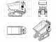 Carretilla de orugas AgriEuro Top-Line RAPTOR 7800 YED 4.0 - Yanmar L100E - Con pala + hormigonera