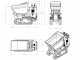 Carretilla de orugas AgriEuro Top-Line RAPTOR 7800 YEDH 4.0 - Yanmar L100E - Con pala + hormigonera