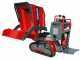 Carretilla de orugas AgriEuro Top-Line RAPTOR 7800 HEDT 4.0 - Honda GXe390 - Con pala + hormigonera