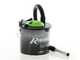 Ribimex Ceneti - Aspirador de cenizas peque&ntilde;o de bid&oacute;n - 15L