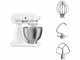 KitchenAid Classic 5K45SS Blanca - Amasadora Planetaria