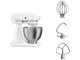 KitchenAid Classic 5K45SS Blanca - Amasadora Planetaria