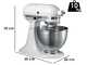 KitchenAid Classic 5K45SS-EWH Blanca - Amasadora Planetaria