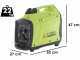 Pramac P2200i - Generador el&eacute;ctrico inverter silencioso 2.1 kW - Continua 1.9 kW Monof&aacute;sico