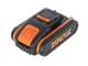 Podadora manual de bater&iacute;a Worx WG324E 20 V 2 Ah + p&eacute;rtiga