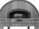 Fontana Mangiafuoco INOX - Horno de le&ntilde;a de exterior con carro