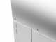 Fontana Mangiafuoco INOX - Horno de le&ntilde;a de exterior con carro