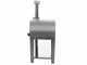 Fontana Mangiafuoco INOX - Horno de le&ntilde;a de exterior con carro