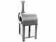 Fontana Mangiafuoco INOX - Horno de le&ntilde;a de exterior con carro
