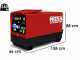 MOSA GE SX-9000 KDM - Generador de corriente di&eacute;sel silencioso 8.3 kW - Continua 7.5 kW Monof&aacute;sico + ATS