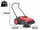 Nilfisk Viper PS480 - Barredora manual de empuje - con recogedor 