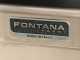 Fontana Margherita Rosso - Horno de le&ntilde;a de exterior con carro