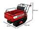 Carretilla de orugas extensible Ranger M370-E - Motor Honda GX160